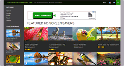 Desktop Screenshot of 3d-screensavers-download.com